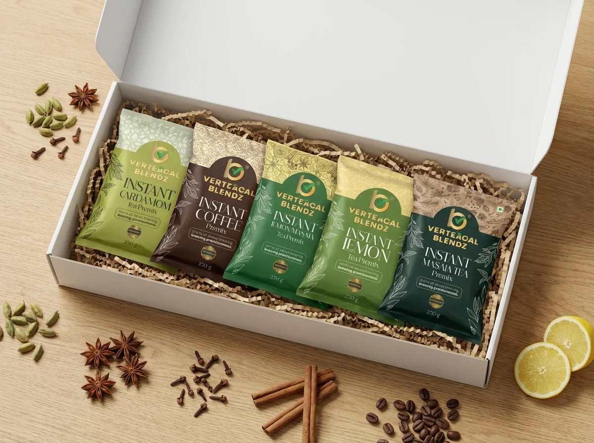 Complete premix collection box